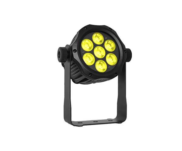 Outdoor PAR Lights 7x10W 6in1 RGBUV LEDs MINI