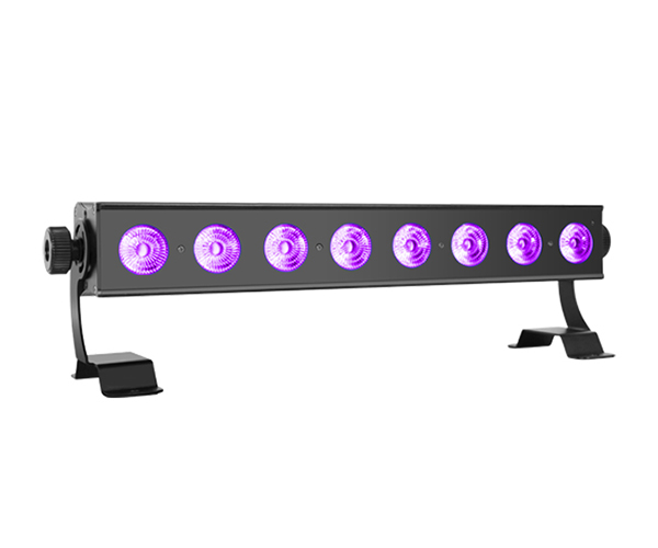 Stage LED Wash Lights 8x12W 6in1 RGBWAUV HEXLEDBAR8K Lighting