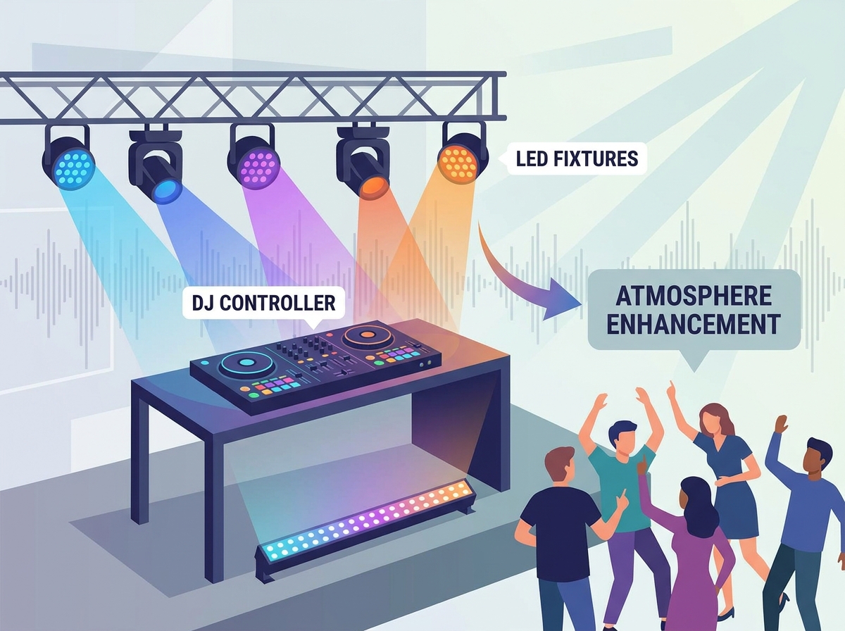 DJ Lighting Setup